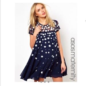 Asos maternity swing dress